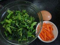 「DIY美食」菠菜炒鸡蛋做法图解2)