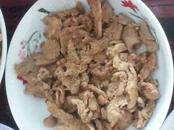 DIY孜然肉片