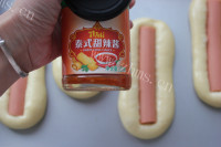 沙拉火腿面包做法图解12)