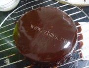 自己做的巧克力淋面蛋糕做法图解14)
