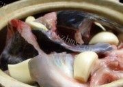 家常沙茶鱼头锅做法图解1)