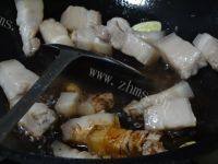 家常菜百叶结烧肉做法图解9)