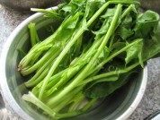 菠菜拌粉丝做法图解1)