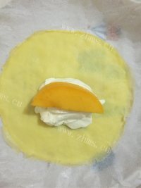 唇齿留香的芒果班戟做法图解11)