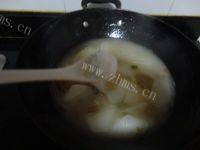 家常萝卜炖腊肉做法图解6)