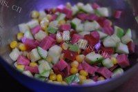 喷香的美豆面包机西葫芦披萨做法图解8)
