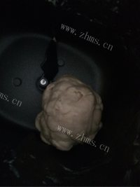 自制椰蓉花朵面包做法图解6)