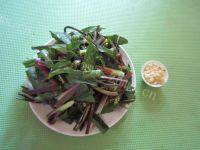 健康美食之清炒红菜苔的做法图解四