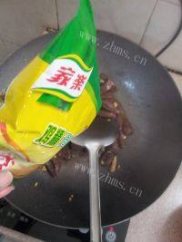 家常菜炒鸭血做法图解6)