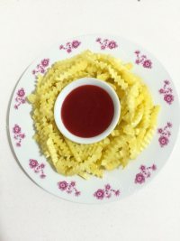 最爱的薯条做法图解8)
