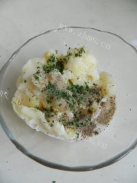 美味的黑椒土豆泥做法图解7)