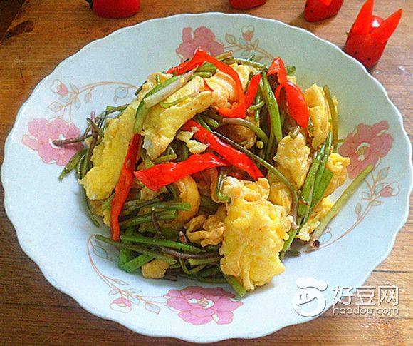 蒲公英炒鸡蛋