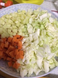 口感不错的炒米饭做法图解1)