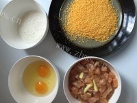 自制烤箱版鸡米花做法图解4)