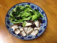 家常菜香菇扒油菜做法图解5)
