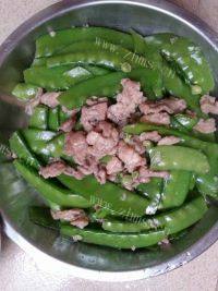 家常菜荷兰豆炒肉