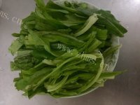 好吃的蒜蓉油麦菜做法图解1)