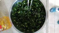 自己做的韭菜肉包做法图解5)