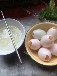 垂涎欲滴的糯米蛋做法图解3)