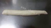 色泽鲜亮的韭菜盒子做法图解4)