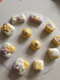 重阳糕花色糕点做法图解18)