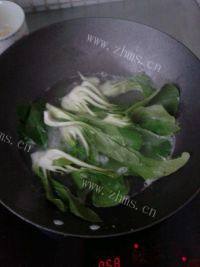 营养丰富青菜鸡蛋面做法图解4)