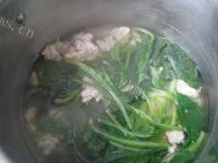 鲜香的菠菜肉丸汤