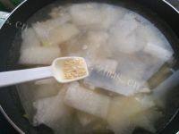 营养丰富的冬瓜虾皮汤做法图解8)
