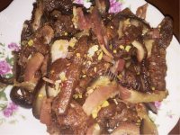 好吃的高粱粑粑炒腊肉做法图解17)