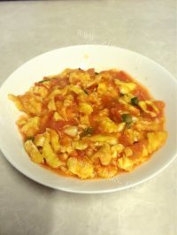 家常菜鸡蛋炒西红柿