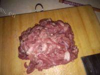 家常菜酱肉丝做法图解2)