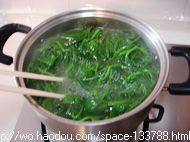 清淡的上汤菠菜做法图解11)