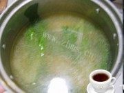 美味的青菜面疙瘩做法图解1)
