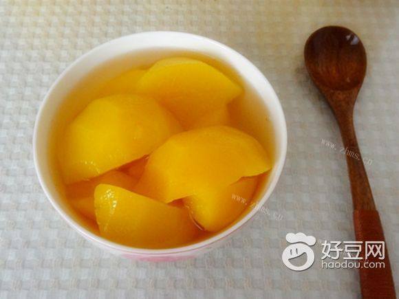 糖水黄桃罐头