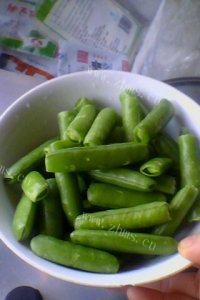 下酒菜盐水豌豆做法图解1)