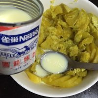 奶香红薯饼#妙搭新食做法图解3)