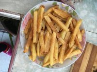 简单的自制薯条做法图解5)