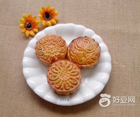 红豆馅月饼
