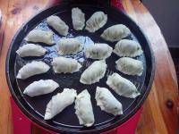 美味的韭菜鸡蛋煎饺做法图解14)