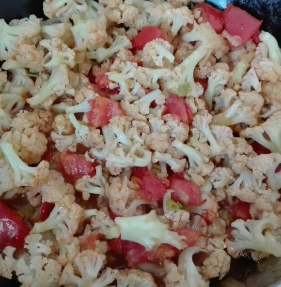 珍馐美味的炒花菜