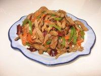 简易的麻辣肉丝