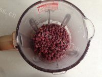 面包机版红豆沙馅做法图解4)