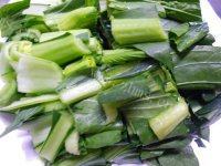 美美厨房之炒油菜做法图解1)