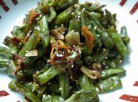 家常菜干煸豆角