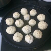 美味的香菇肉末生煎包子做法图解10)