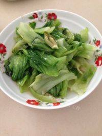 家常菜清炒生菜