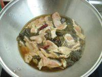 家常菜酸菜肉片做法图解7)