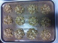 自己做的蜂蜜燕麦饼干做法图解4)