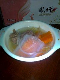 美味的牛肉羹