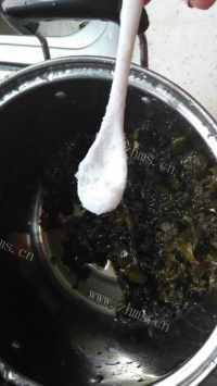 美味的葱香地皮汤做法图解2)